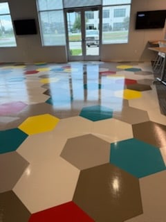 Machine Floor Scrub and Polish Services in Plano, Frisco, Allen, and North Dallas, TX