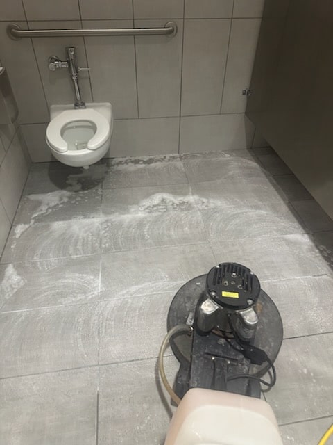 Machine Floor Scrub and Polish Services in Plano, Frisco, Allen, and North Dallas, TX