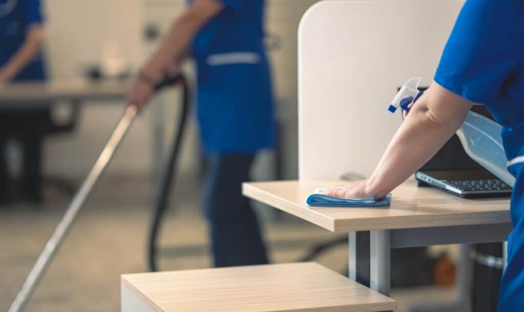 Professional office cleaning services in Richardson TX by Legacy Business